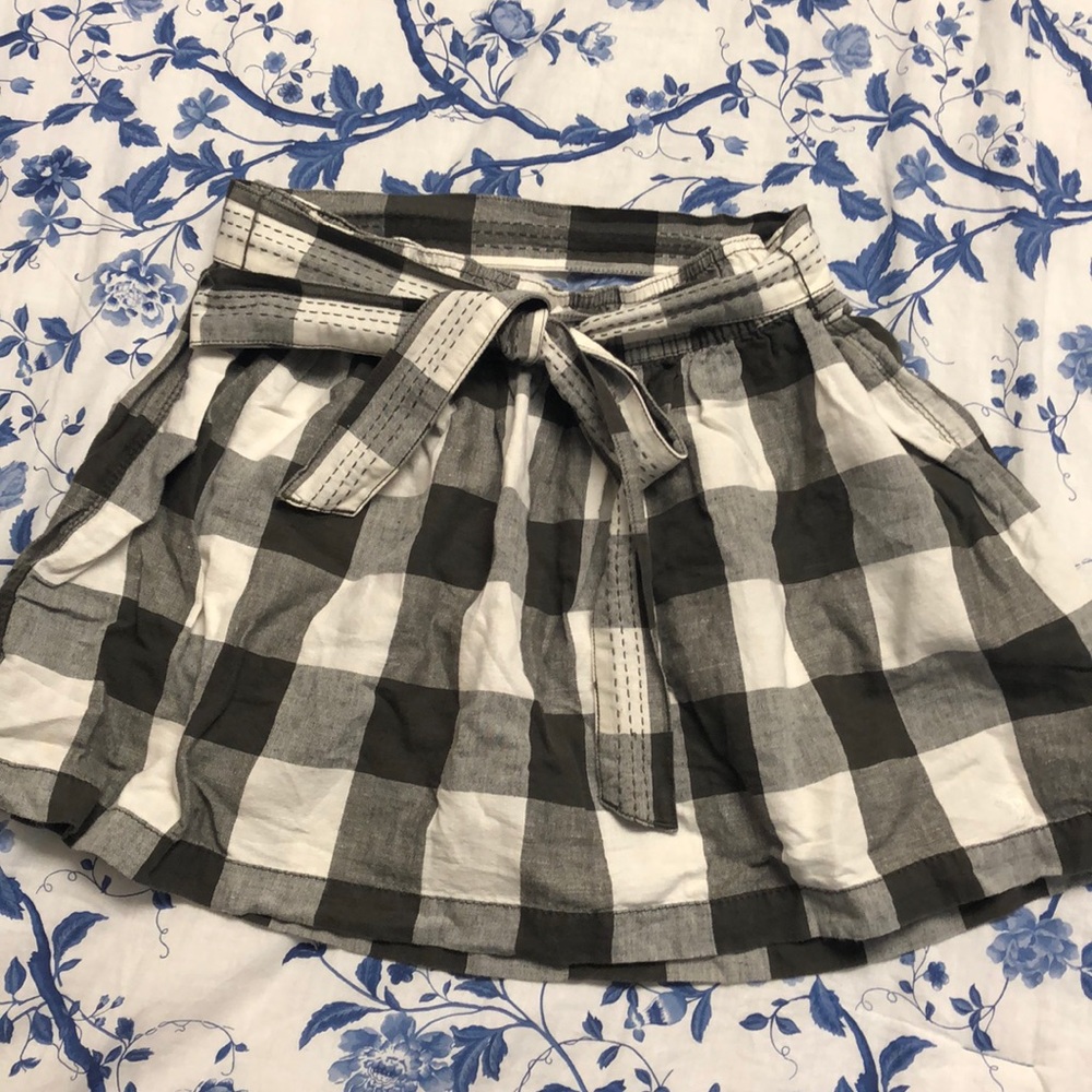 Abercrombie and Fitch buffalo plaid skirt